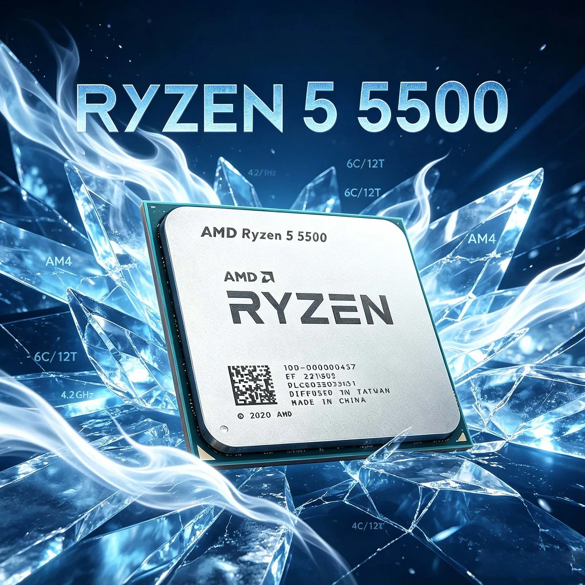 Amd Cpu Ryzen 5 - Procesador AMD Ryzen 5 5500 R5