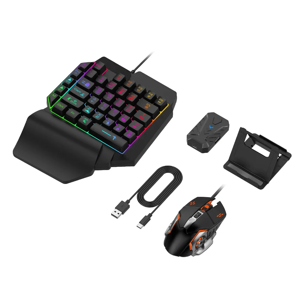 Gaming Keyboard And Mouse Converter For Mobile - Controlador Mixlite para dispositivos móviles Android,