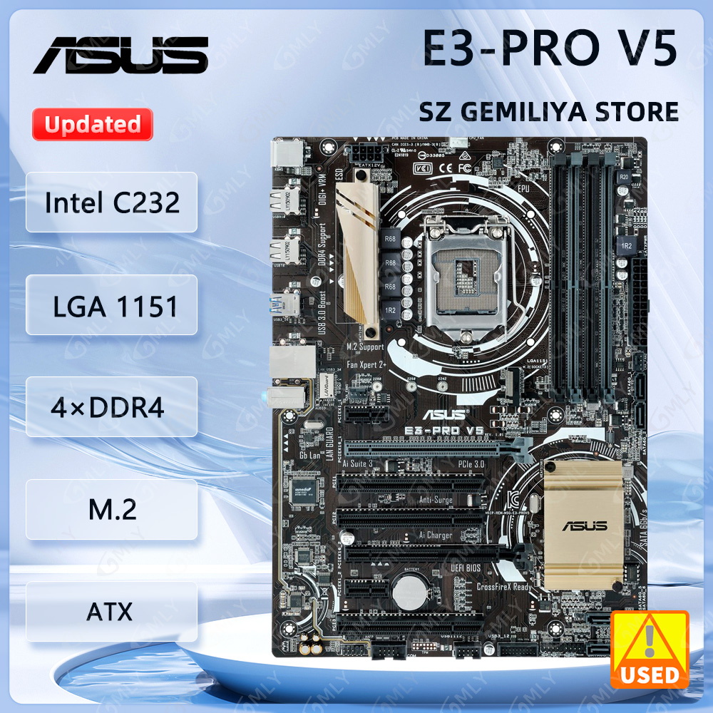 Intel Cpu Core I5 - Placa base Asus E3-PRO V5 LGA