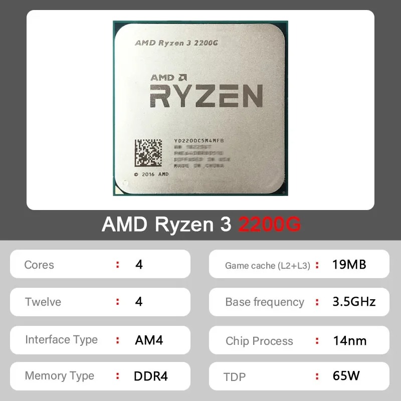 AMD Ryzen 3 2200G, Gran Oferta - Amd Cpu Ryzen 5 reseña y precio