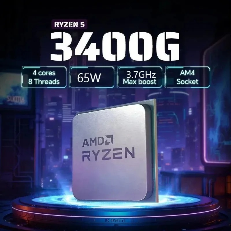 Procesador AMD Ryzen 5 3400G,  - Amd Cpu Ryzen 5 reseña y precio