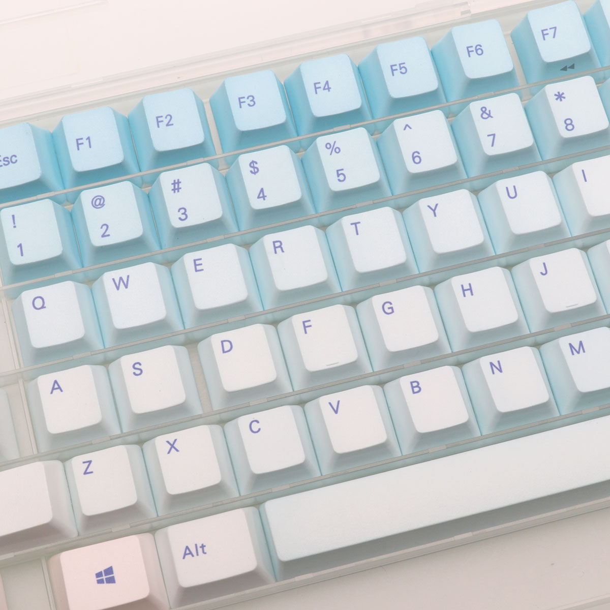 Teclas azul escarcha de 87 tec - Gaming Keyboard Blue reseña y precio