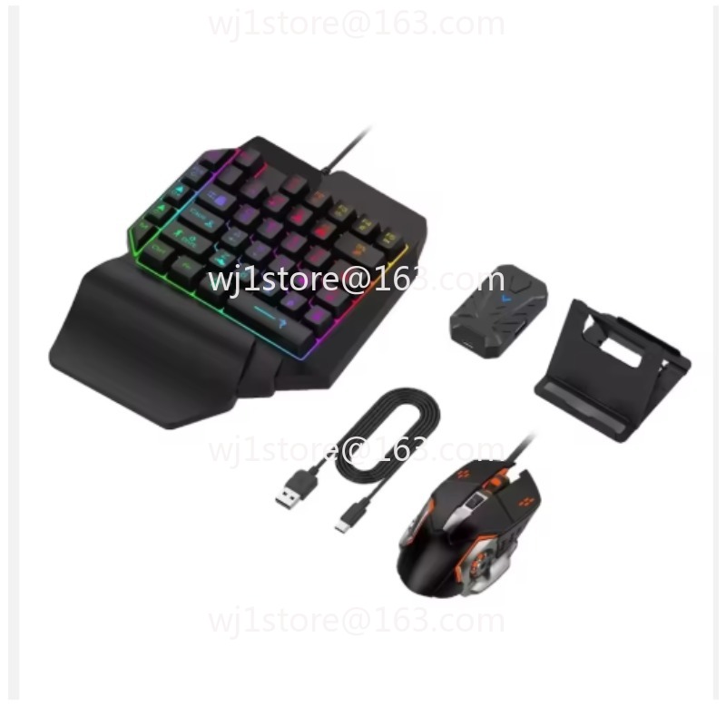 Teclado y ratón para juegos 4  - Gaming Keyboard 1 Hand reseña y precio