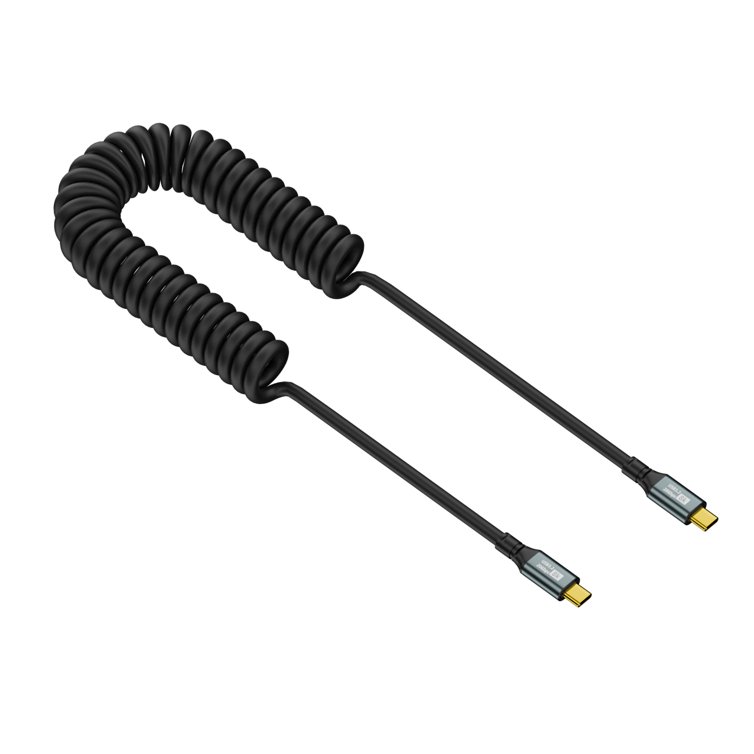 Cable de Carga Rápida en Espir - Coiled Usb Cable reseña y precio