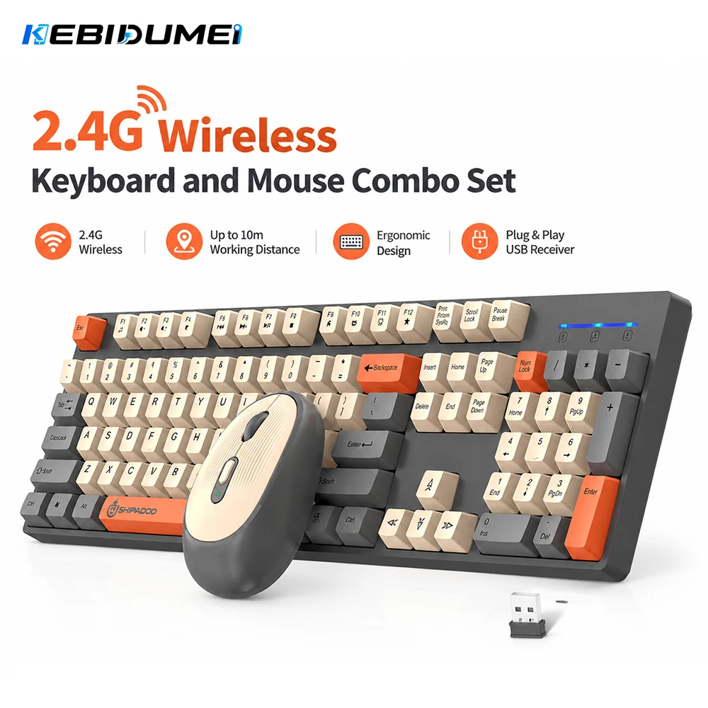KEBIDUMEI-Juego combinado de t - Gaming Keyboard Bundle reseña y precio