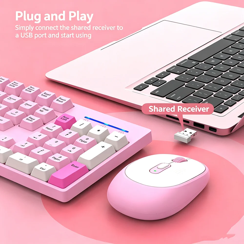KEBIDUMEI-Juego combinado de t - Gaming Keyboard Bundle reseña y precio
