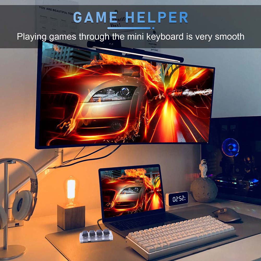 Teclado Mecánico para Juegos c - Gaming Keyboard 1 Hand reseña y precio