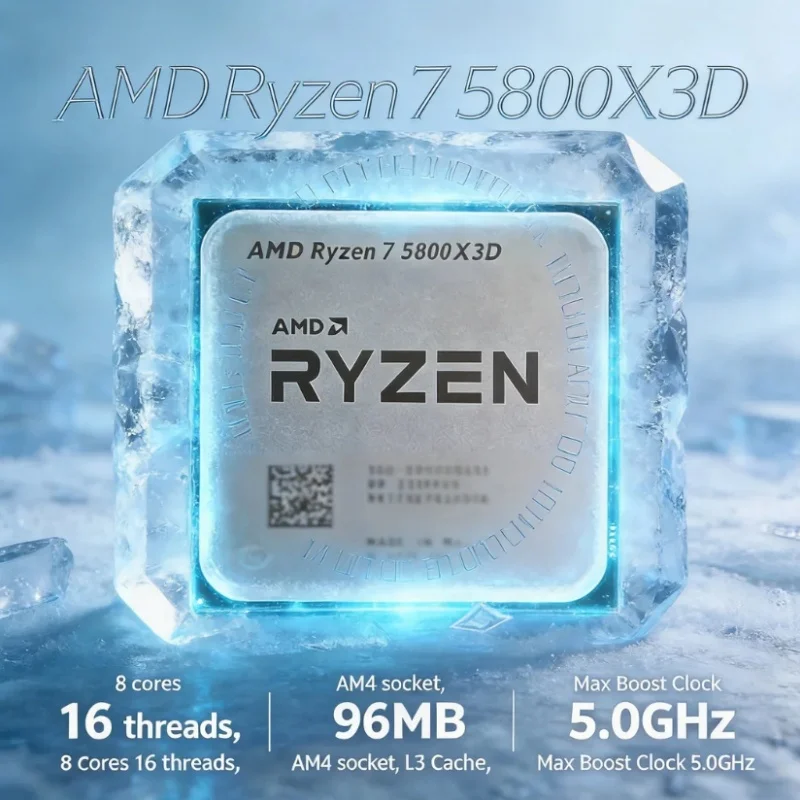 CPU para Juegos AMD Ryzen 7 58 - Amd Cpu Ryzen 7 reseña y precio